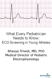 2021 What Every Pediatrician Needs to Know: ECG Screening in Young Athletes Banner